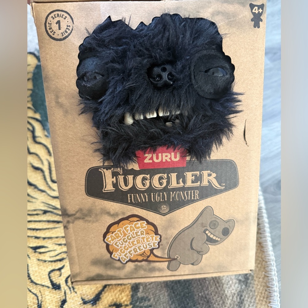 ZURU Fuggler Funny Ugly Monster Plush - Black